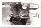 FIAT-Rohr geplatzt bei Hauptdruckprobe, Winter '77, Talnoje